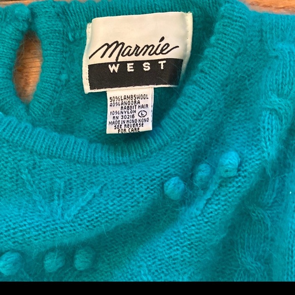 Vintage 80s Women’s Marnie West Sweater Size L - Picture 5 of 5